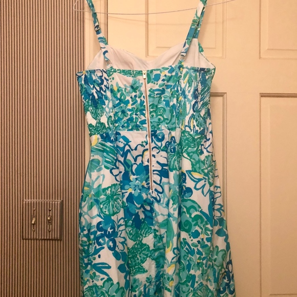 Lilly Pulitzer Willow Sundress 8/10 (shrunk) - Picture 4 of 5